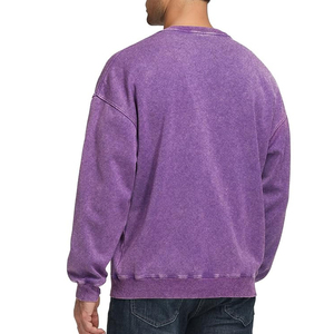 สเวตเชิ้ตผ้าฝ้ายสำหรับผู้ชายเสื้อสเวตเชิ้ตผ้าคอตตอนผสมดีไซน์ใหม่ล่าสุดเสื้อผ้าแนวสตรีท - Product Image 6