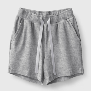 Pantalones Cortos de Algodón Gris para Hombre, con Cordón, Casuales, de Cintura Media, con Bolsillos, Transpirables, Tejidos, Precio al por Mayor - Product Image 6