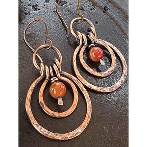 Bijoux de mode en cuivre et laiton faits à la main, écologiques et haut de gamme, pour les fêtes, modèle exclusif, 5 articles très vendus, accessoires haut de gamme - Product Image 5