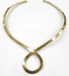 Compre lo Último en Joyería Artesanal Bohemia Chapada en Oro y Plata, Collar Choker Cristiano, Tendencia en Artesanía Rawat - Product Image 1