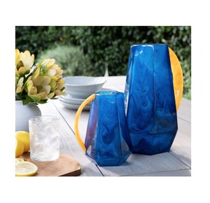 High on Demand Contemporary Handmade Resin Jug for Juice Water Serving and Decorative Home Accent Collection - Product Image 3