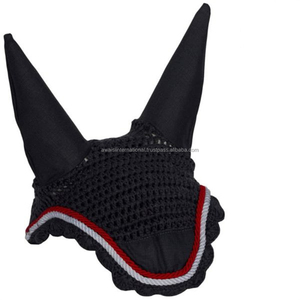 Nuevo estilo personalizado 2025, productos de equitación de la mejor calidad, máscara de capó de oreja para montar a caballo - Product Image 6