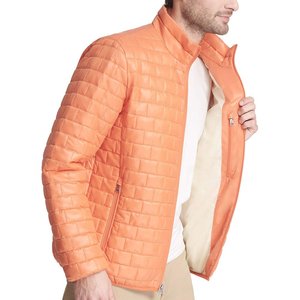 High Quality Custom <b>Canvas</b> Puffer <b>Jacket</b> for <b>Men</b> Promotional New Fashion Winter Streetwear Style Front Design Online Sale - Product Image 2