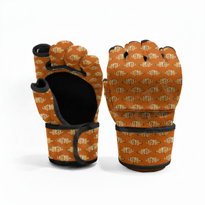 Gants de Sparring en Gros à Marque Privée Acceptée, Gants d'Entraînement de Boxe en Cuir PU avec Support de Poignet Respirant pour Grappling et Fitness - Product Image 4