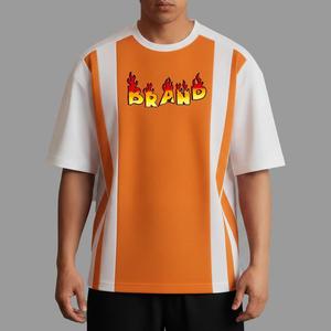 Best Quality Customized Color Men Drop Shoulder O-Neck Short Sleeve T-Shirt 100% Cotton Breathable Available All Sizes - Product Image 1
