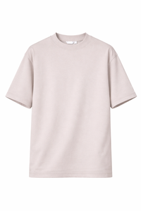 Camiseta de Cuello Redondo para Hombre, 100% Algodón, Talla Grande, Manga Corta, Ecológica, Transpirable, 220g, Alta Calidad - Product Image 4