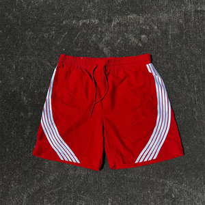 Pantalones Cortos Multicolor con Rayas Blancas, Ropa Casual Urbana, Ligeros, Transpirables y Cómodos, Moda de Verano para Hombre y Mujer - Product Image 3