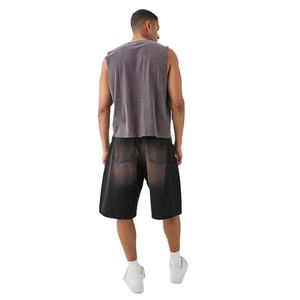 Hot Selling <b>Slim</b> Fit Wholesale Sports Summer High Quality Lightweight Breathable Quick Dry Custom Logo Design Men's Tank Top - Product Image 6