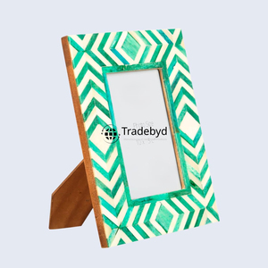 Marco de Fotos de Resina Hecho a Mano de Primera Calidad, Marco Decorativo de Lujo de Tradebyd - Product Image 1