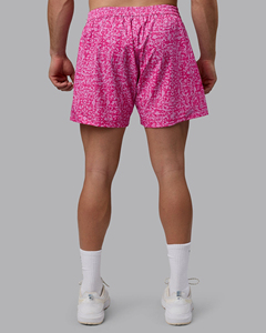 Pantalones Cortos Deportivos para Hombre, Estampado de Camuflaje Rosa, Secado Rápido, Cintura con Cordón y Bolsillos, Estilo Casual, Tejido de Poliéster - Product Image 6