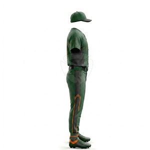 Ensemble d'uniformes de baseball haute performance Tissu léger et respirant Look élégant Parfait pour l'entraînement, les matchs et l'uniforme d'équipe - Product Image 2