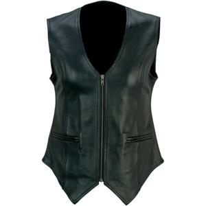 Summer Casual Men's Leather <b>Vest</b>-Short Length Breathable & Lightweight Travel Ready Outdoor <b>Utility</b> with Versatile Features - Product Image 1