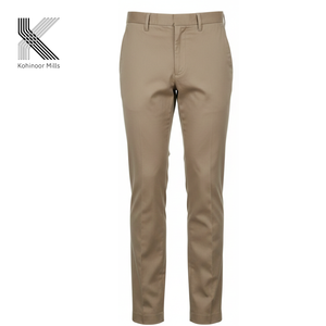 Tissu léger tissé en coton peigné extensible 100 % teint en fil KHINOOR MILLS, nouvelle collection printemps-automne, pour chemise - Product Image 6