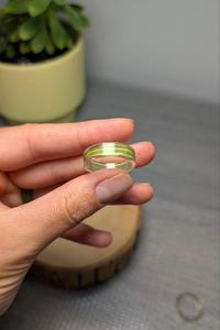 Anillo de Resina Cristalina con Diseño Geométrico Moderno de MN EXPORTS, Joyería de Moda para Mujer, Uso Diario, Regalo - Product Image 2