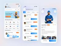 Desarrollo de Aplicaciones Móviles RoyalCraft Enterprise para Servicios a Domicilio, Reserva Multi-Proveedor, Seguimiento en Vivo, Pago Seguro, Stock Disponible