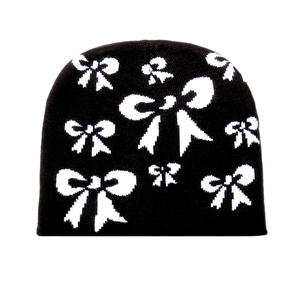 Gorros de Invierno Personalizados de Alta Calidad, Gorros de Jacquard Casuales a la Moda, Gorros de Acrílico y Elastano al por Mayor - Product Image 4