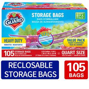 105 Sachets de Conservation Alimentaire Refermables Robustes pour Garder les Aliments au Frais, Idéaux pour le Tri et l'Organisation, Sachets Transparents Scellés - Product Image 6