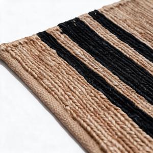 Handwoven <b>Jute</b> <b>Rug</b> Geometric Living Room Carpet Wholesale Hotel Home Decor Manufacturer India - Product Image 2