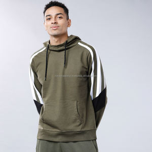 Nardon Apparel Custom Streetwear Unisex Oversized 100% Cotton Silk <b>Plain</b> Solid <b>Colour</b> Hoodie For Men - Product Image 3