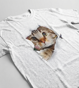 Custom <b>Men's</b> Unisex for Graphic Print White 100% Cotton T-Shirt Comfortable Casual Streetwear Regular Fit - Product Image 4