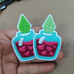 Parche Bordado en 3D con Velcro Autoadhesivo, Cintas de Gancho y Bucle Ajustables para Prendas, Cinta de Bucle Suave, Parche Bordado Personalizado - Product Image 5