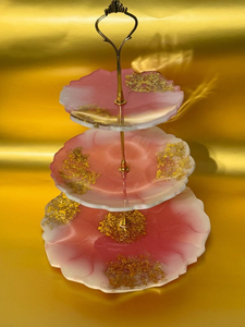 Soporte para Pasteles de Resina Ecológica de Alta Calidad, No Tóxica, Color y Tamaño Personalizados, Hecho a Mano, para Exhibición de Repostería, Postres y Pasteles, Apto para Microondas - Product Image 6