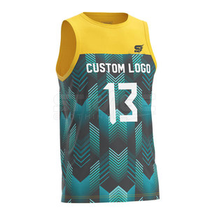 Ropa Deportiva Personalizada para Hombre, Secado Rápido, Transpirable, Ecológica, 100% Poliéster, Camiseta de Voleibol sin Mangas para Entrenamiento - Product Image 3