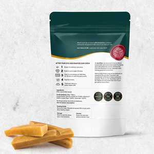 Golosinas Masticables Suaves para Perros de Leche de Yak del Himalaya, Personalizables, Sabor a Fresa, Hechas a Mano, Naturales, Altas en Proteínas, Saludables para los Dientes, Duraderas, OEM - Product Image 2