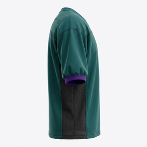 Maillot de football à col en V pour garçons, manches courtes, impression sublimée, évacuation de l'humidité, léger, numéro d'équipe personnalisé, logo, étiquettes personnalisées, etc. - Product Image 3
