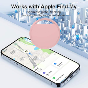 ओम रियल टाइम मिनी GPS पालतू ट्रैकर एयरटैग Mifi मेरे बटुए स्मार्ट कुंजी लोकेटर संगत - Product Image 4