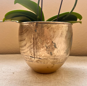 Pot de fleurs en laiton classique luxueux pour la décoration de la maison et les fournitures de jardin, design classique de forme ronde pour la décoration intérieure et extérieure - Product Image 4