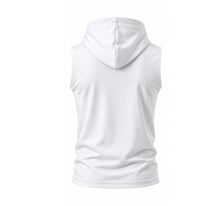 Hoodie sans manches pour homme en coton premium, idéal pour l'entraînement physique, fabrication OEM ODM, vente en gros, fournisseur - Product Image 5