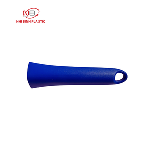 Custom OEM Blue ABS Plastic Handle for Ostrich Feather <b>Duster</b> Injection Molding Manufacturer 57.8x38.1x215mm - Product Image 2