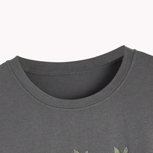 Camiseta de Mujer Transpirable, Nueva Camiseta de Mujer 100% Algodón, Cuello Redondo Informal, Manga Corta, Camiseta Estampada para Mujer - Product Image 3