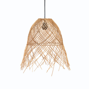 Meilleures ventes, lustre en rotin et bambou fait à la main, luminaire suspendu pour la décoration de la maison, restaurant, café, projets hôteliers - Product Image 1