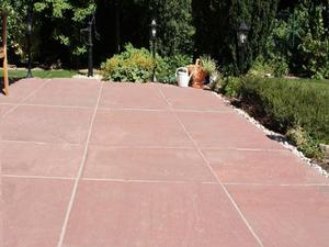 Mandana red Sandstone Thin Slab Rustic Design Sandblasted Surface Red Color Natural <b>Stone</b> Flooring - Product Image 4