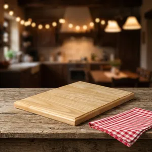 เขียงไม้รูปทรงธรรมชาติ เกรดสำหรับอาหาร - Product Image 1