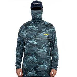 Chemise à capuche de pêche légère avec protection solaire, matériau respirant, manches longues pour les pêcheurs d'été - Product Image 2