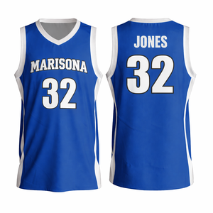 Camiseta de Baloncesto Deportiva Personalizada al por Mayor, 100% Poliéster, Camiseta Retro Sublimada, Chalecos, Conjuntos, Unisex, Tallas Grandes - Product Image 4