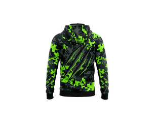 Wolson Industry WI-SH-00055 Olive Heavyweight Zipped Blank Sublimation <b>Hoodie</b> with Custom Logo for <b>Running</b> & Training - Product Image 2