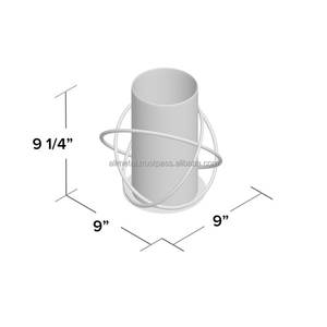 เชิงเทียนโลหะแบบทำด้วยมือสามารถปรับขนาดและสีได้สำหรับวางกลางโต๊ะตกแต่งบ้านฟาร์มสไตล์บ้าน - Product Image 6
