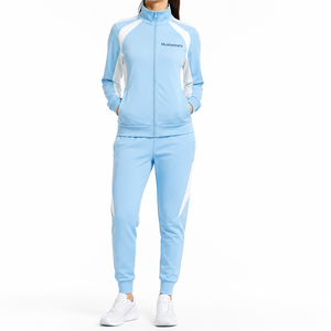 Conjunto de Dos Piezas para Mujer, Unisex, Otoño Invierno, 100% Algodón, Cortavientos, Transpirable, Sudadera con Capucha, Pantalones Deportivos, Talla Grande para Adultos - Product Image 2