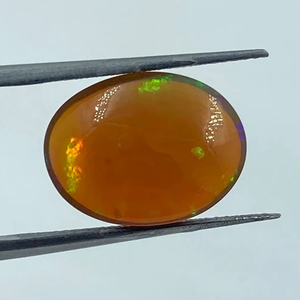 Opale de feu naturelle de qualité supérieure, forme ovale, pour la création de bijoux, 4,00 carats - Product Image 1