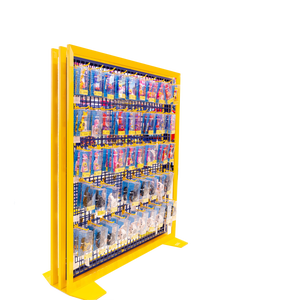 Étagère en métal double face ADONG A46 | Présentoir en bois personnalisé pour magasins | OEM/ODM Vietnam - Product Image 1