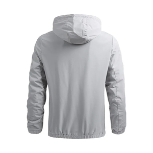 Bulk Custom Design Fitness Apparel Outdoor Training Windproof Water Repellent Running Wear 2 Piece <b>Set</b> Low MOQ Gym Windbreaker - Product Image 3