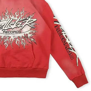 Sudaderas con Capucha Personalizadas con Logotipo, Multicolores, de Algodón de Alta Calidad para Hombre, Sudadera con Capucha Negra, Impresión Serigráfica - Product Image 5