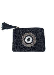 Nouvelle arrivée élégante et haut de gamme, porte-monnaie en perles brodées à la main, design BOO, petit portefeuille, sac à main, design tendance - Product Image 2