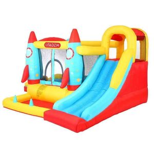 Grande Castello Gonfiabile in Tessuto Oxford 420D con Scivolo a Razzo e Ventilatore N001 - Product Image 4