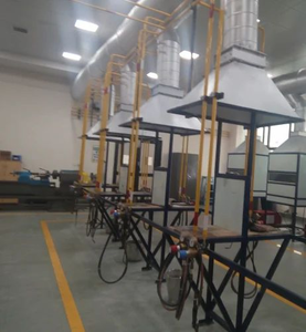 CE Certification <b>Laser</b> Welding Safety Enclosure Paint Full Protection Booth Fresh Air System Drying Welding Workstation High - Product Image 2