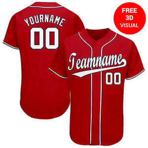 Uniforme de Béisbol Personalizado con Sublimación, Ropa Deportiva, Venta al por Mayor, Camisetas de Béisbol Personalizadas para Equipos - Product Image 2